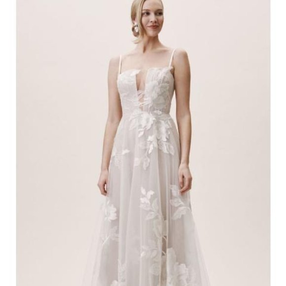 BHLDN Dresses & Skirts - BHLDN Willowby by Watters Hutchinson Wedding Dress **NEW WITH TAGS**